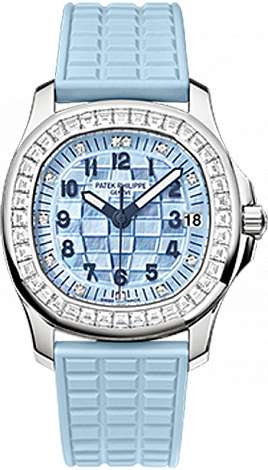 Review Patek Philippe Aquanaut Replica 5072G-001 Ladies White Gold watch